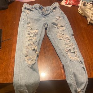 American Eagle mom jeans size:4